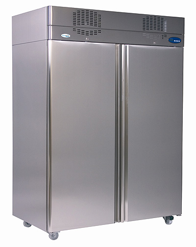 Upright fridges and freezers